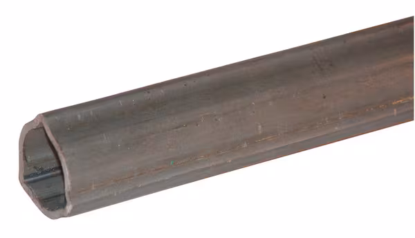 Tube profilé intérieur T20, triangulaire, diamètre 29,6 x 21 x 4,3 mm, longueur : 1 400 mm · réf. 1911201001400