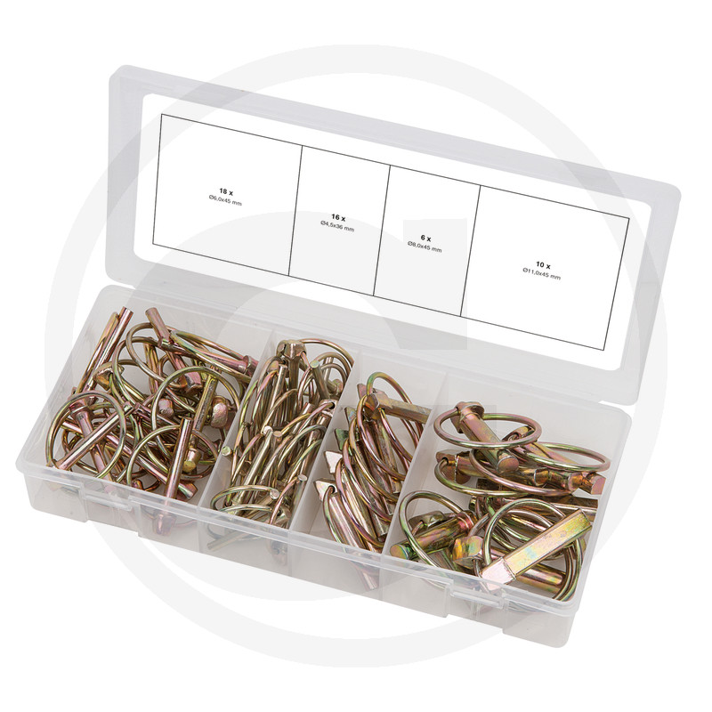 KS Tools Assortiment de goupilles clips, 50 pcs. · réf. 7889700550