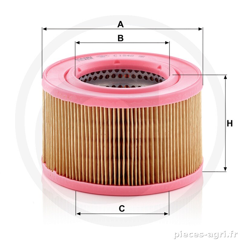 MANN FILTER Filtre à air vue 3