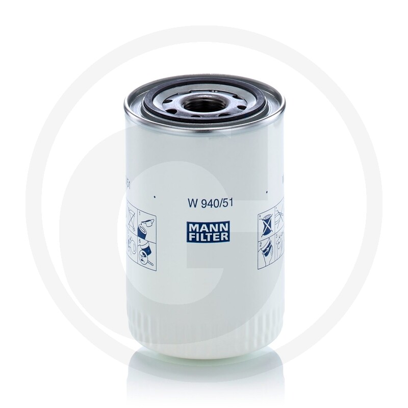MANN FILTER Filtre à huile hydraulique vue 2