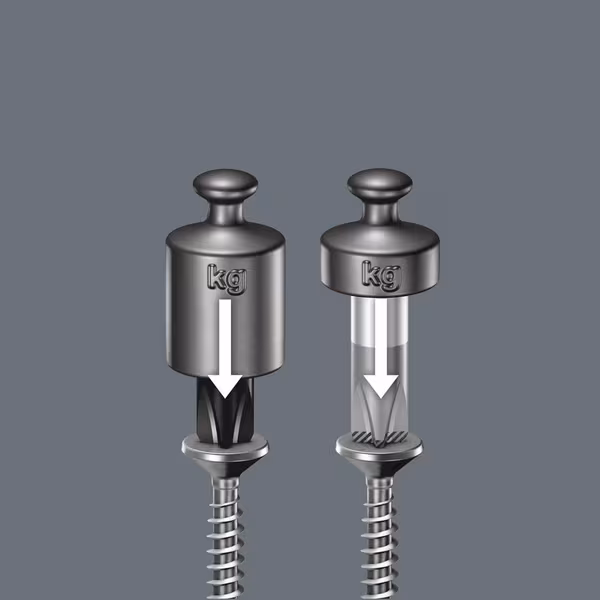 Tournevis pour vis cruciformes PZ vue 6