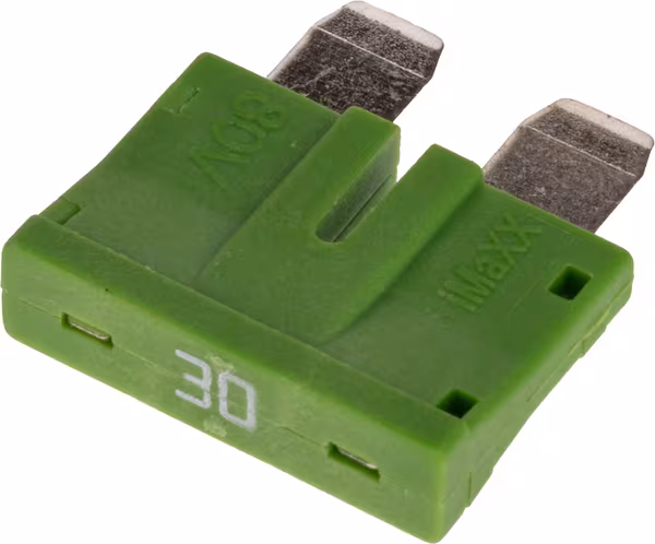 Fusible à lame standard 80V 30A vert paquet de 10x Kramp · réf. FS1830KR
