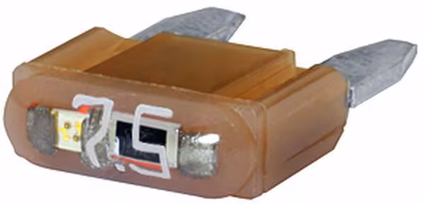 Fusible lame mini 32V 7,5A longueur 16,3mm brun pack 10x Hella · réf. 8JS728596202