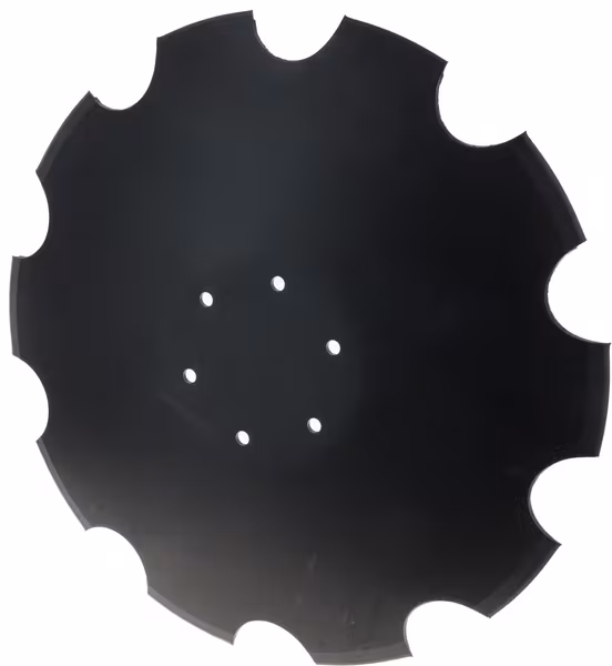 Disque de herse cranté 690x6mm, standard · réf. KM060370N