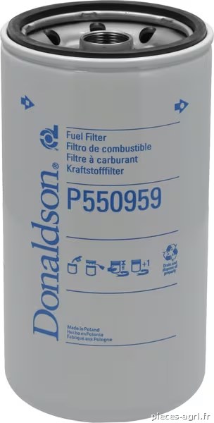 Filtre à carburant à visser sur secondaire  · réf. P550959