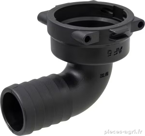 Raccord à fourche, femelle 90° AF5, embout de tuyau 35 mm · réf. 8419507