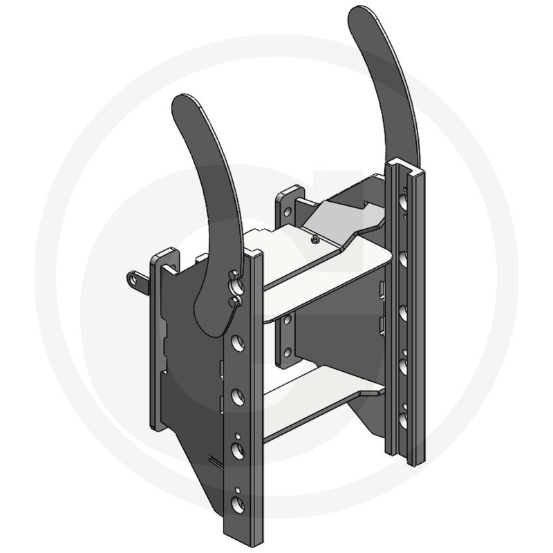 Scharmüller Support d'attelage avec glissières · réf. 77700351000A23