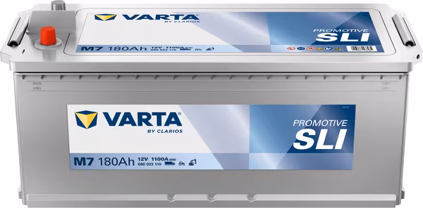 Batterie 12V 180Ah 1100A M7 VARTA Promotive SLI · réf. 680033110