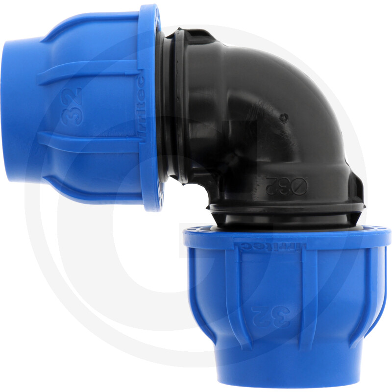 irritec Raccord coudé 90° 25, PN16, DVGW vue 2