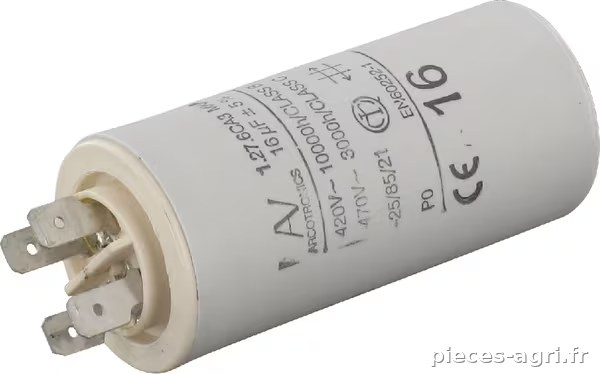 Condensateur 16 µf · réf. R00010360