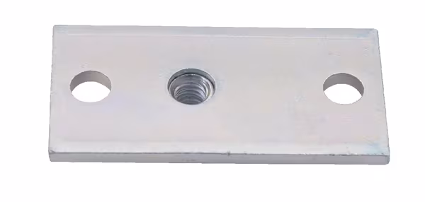 Plaque a visser simple vue 4
