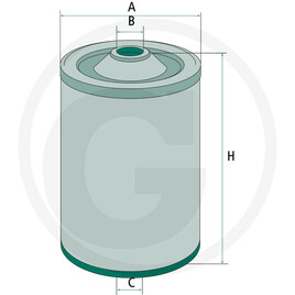 GRANIT Filtre à carburant · réf. 8001004