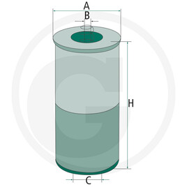 MANN FILTER Filtre à huile moteur · réf. 565H12110.3