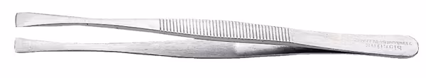 Pince à épiler en forme de spatule 123mm · réf. 145