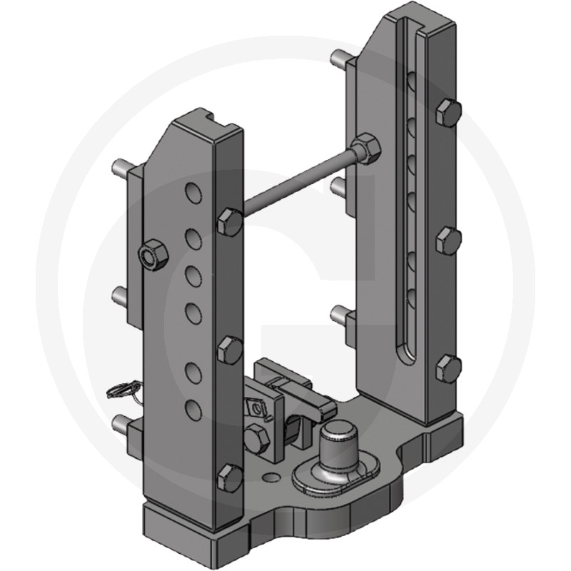 Scharmüller Support d'attelage avec glissières · réf. 77700157620
