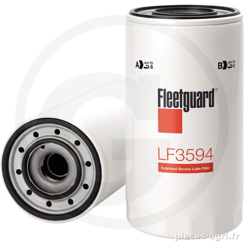 Fleetguard Filtre à huile moteur vue 2