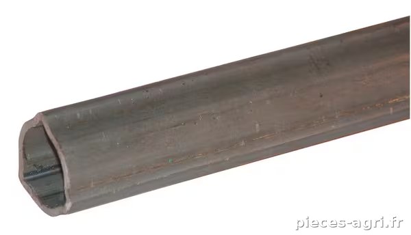 Tube profilé intérieur 1/G1, triangulaire, diamètre 26,5 x 18,5 x 4 mm, longueur : 1 000 mm · réf. 125021000R06