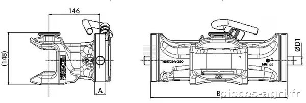 Insert d'échelle à chape · réf. D001796223