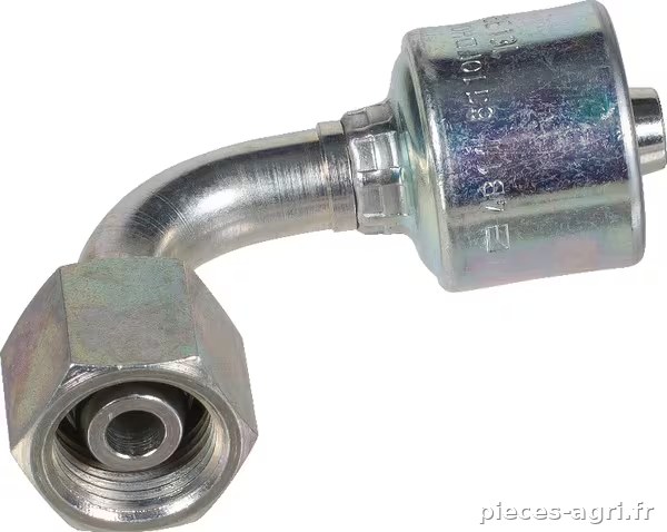 Racc. à sertir 90 DN10-M18x1,5 · réf. 6G10FDHORX90