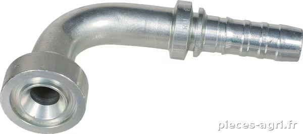 Raccord à sertir 90° DN20-41,3 utilisable pour CAT · réf. 12GS12FLC90068