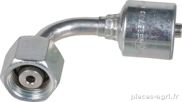 Racc. à sertir 90° DN6-M18x1,5 · réf. 4G10FDHORX90