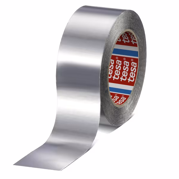 Ruban adhésif en aluminium, Robuste 50m x 50mm Tesa® · réf. T606700000200
