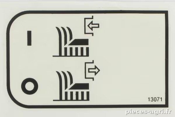 Etiq.mis.route lame · réf. ET13071