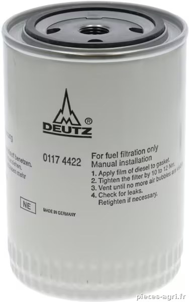 Filtre à carburant fileté · réf. 01174422