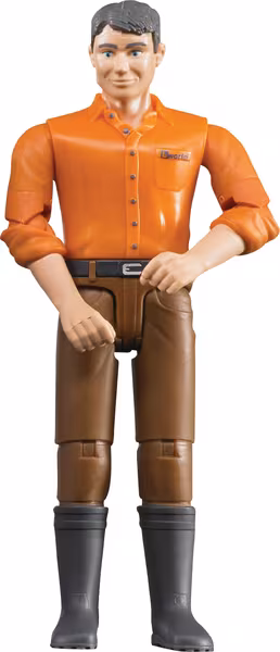 Homme avec pantalon marron · réf. U60007