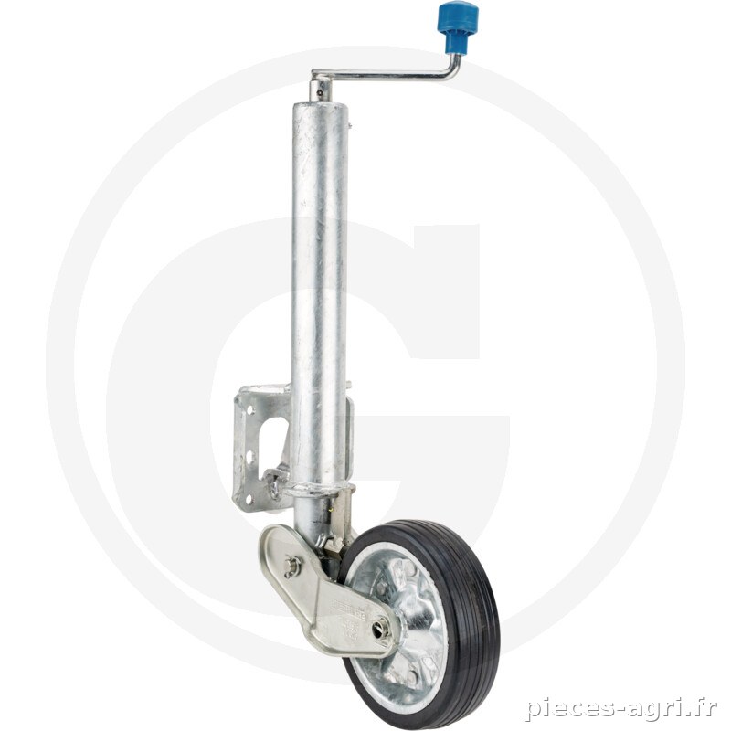 Bierhake Stützrad Ø60mm autom. mit Flansch · réf. 36775675