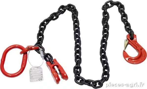 Suspension à chaîne 1 brin 2 m 10 mm · réf. H110SL2TYP1VKKS
