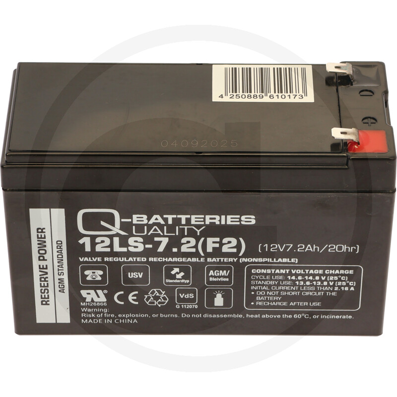 TREX.PARTS Batterie 12V / 7,2AH · réf. 19366068