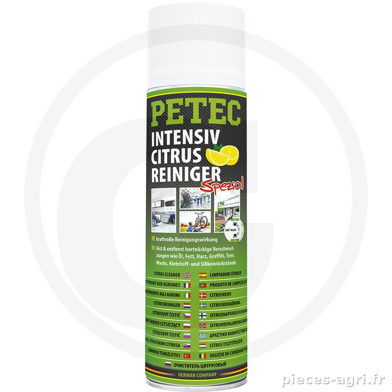 PETEC Verbindungstechnik Nettoyant intensif agrumes en spray · réf. 12055368