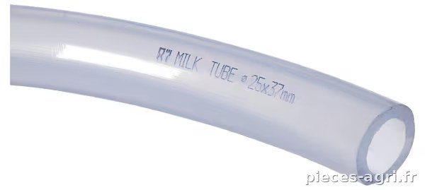 Tuyau à lait PVC 25/37 mm · réf. 609009FA