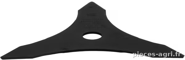Lame 3 dents 250x25,4x3 vue 2