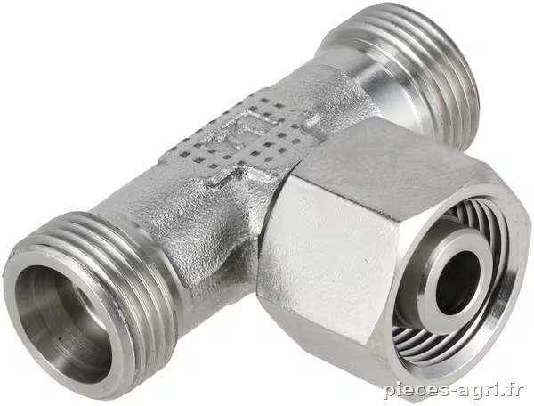 Raccord en T réglable 15L SS · réf. ETS15LSS