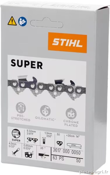 Chaîne 63 ch Picco Super · réf. 36170000050