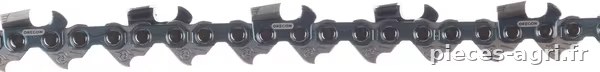 Chaîne de tronçonneuse 3/8" 1,5mm 72 DL dent à angle droit Oregon · réf. 73EXL072E