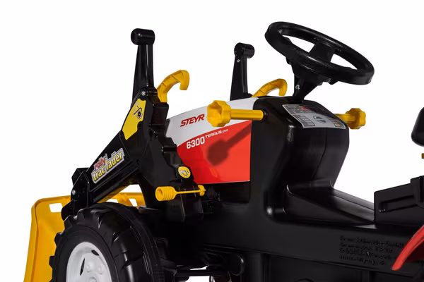 Tracteur à pédale, Steyr 6300 TERRUS CVT avec chargeur frontal vue 6