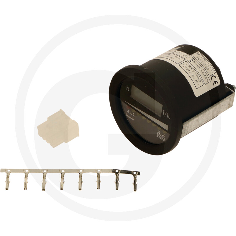 TREX.PARTS Compteur d'heures a. indicateur décharge vue 2