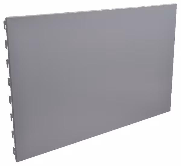 Panneau arr. R 30 cm blanc/alu · réf. 57231497X