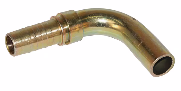 Raccord lisse DN13-15L 90° · réf. PT131590