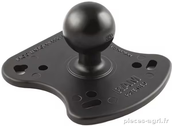Socle RAM a. boule caout. 1,5" vue 3