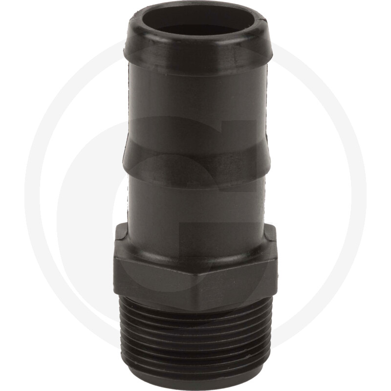 BANJO Schlauchtülle gerade, Ø 38mm x AG 1 1/4" vue 2