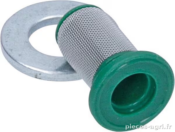 Filtre cylindrique, vert 100 mesh vue 2