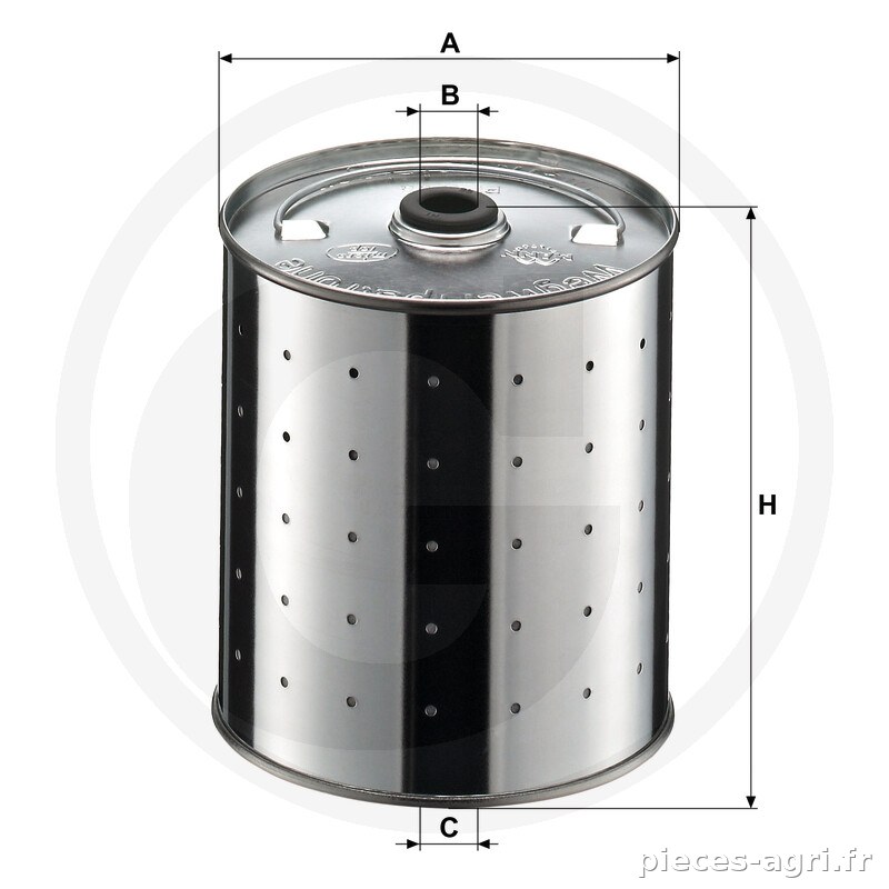 MANN FILTER Filtre à huile moteur vue 3