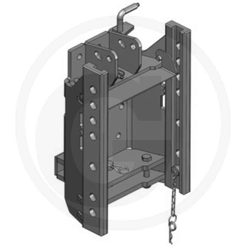Scharmüller Support d'attelage avec glissières · réf. 77700362010