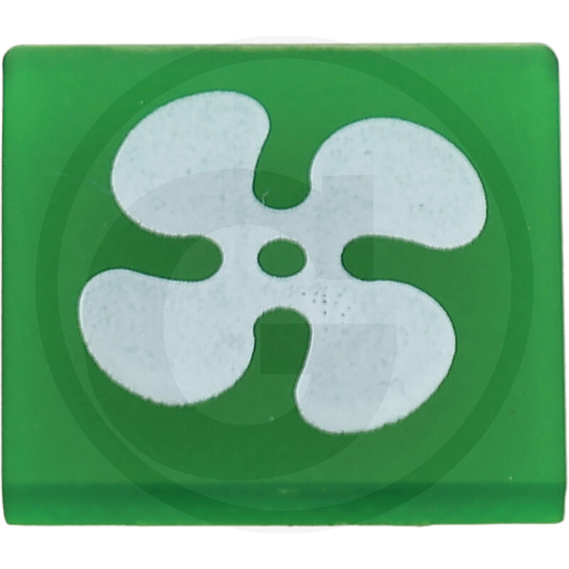 SWF Plaque symbole de la ventilation verte · réf. 19033618