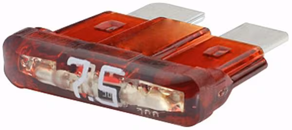 Fusible lame standard 12V 7,5A longueur 18,8mm brun pack 10x Hella · réf. 8JS711683082
