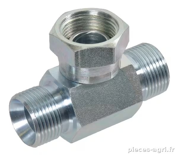 Raccord en T 1x écrou 1/2 BSP · réf. TMFM08